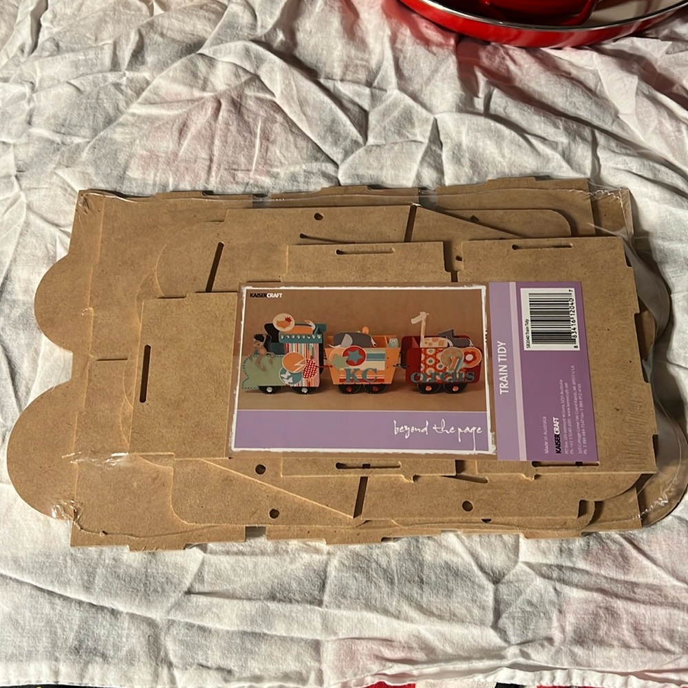 Kaisercraft Beyond the Page Train Tidy kit